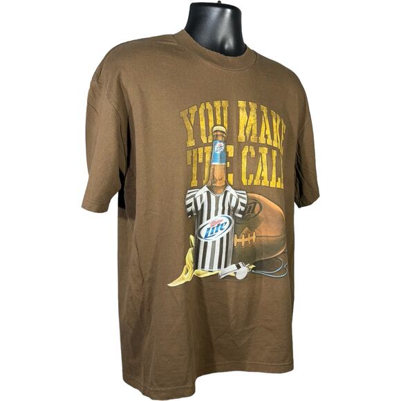 Miller Lite "You Make The Call" Football Tee - Picture 4 of 8